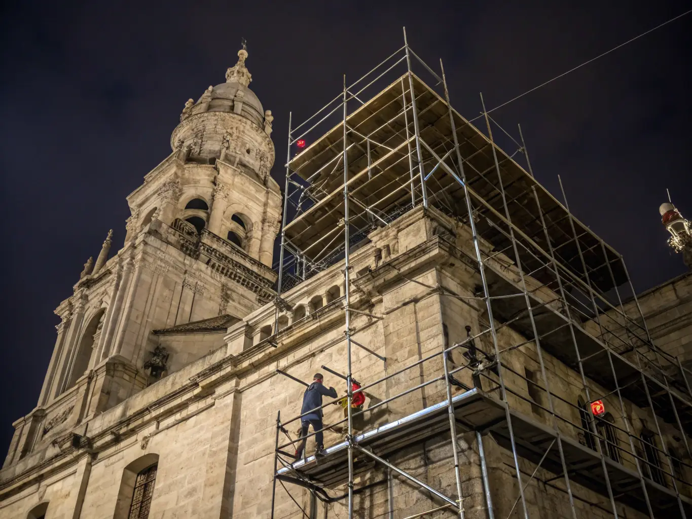 A renovated historic building in Mauritius, showcasing the restoration and upgrade work done by KB Master, preserving its heritage while upgrading facilities.
